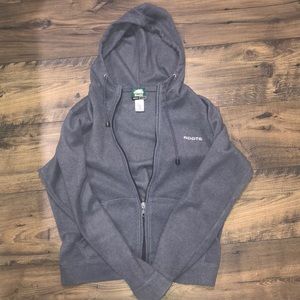 Roots zip up sweater